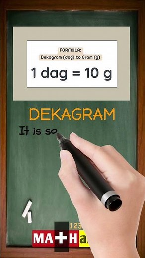 What is a Dekagram in Math? | Math Dictionary | MATHalino123