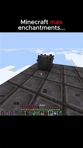 Minecraft max enchants #usa