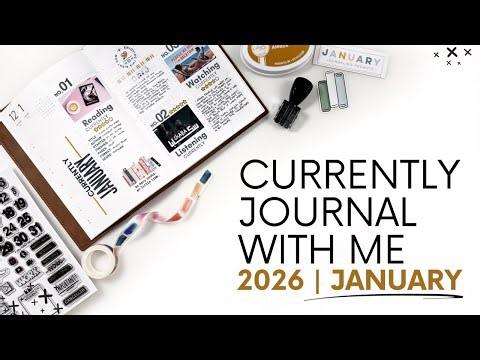 Currently Journal With Me January 2026 | Media Journal