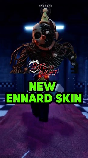 This NEW Ennard Skin in Bite By Night is TERRIFYING... #roblox #bitebynight #fnaf
