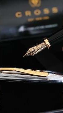(ASMR) Sounds of writing with a Cross fountain pen