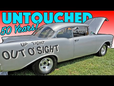 HIDDEN from 1967 to 2020 - Crazy '56 Chevy DRAG CAR Survivor