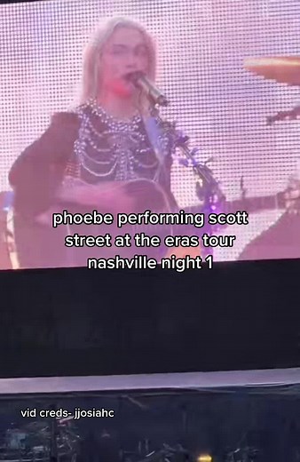 Phoebe Bridgers - Scott Street Live Performance at Eras Tour Nashville