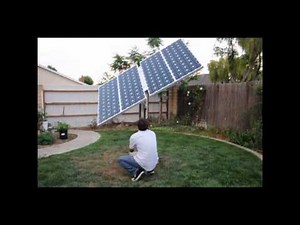 Suntura Solar Tracker: Dual axis solar sun tracking unit
