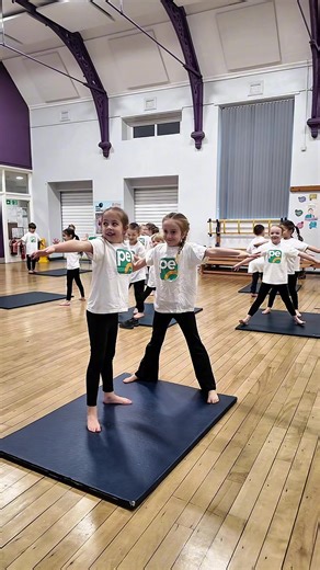 Quick Gymnastics Warm-Up for PE Lessons