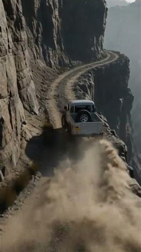 Off Road Car Nearly Falls Off a Cliff! Heart Stopping Close Call!