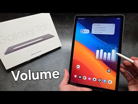 How to Increase / Decrease Volume on Samsung Galaxy Tab S10 / S10 Ultra, FE ,Lite ,Plus