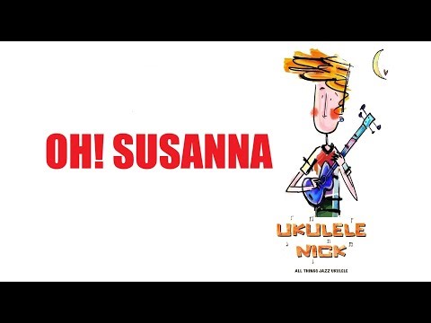 Oh! Susanna❤️jazz ukulele chord solo tutorial (with TABS)