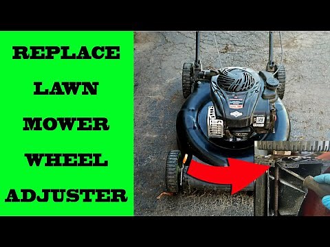 Replace MTD Lawn Mower Wheel Adjuster Quick and Easy
