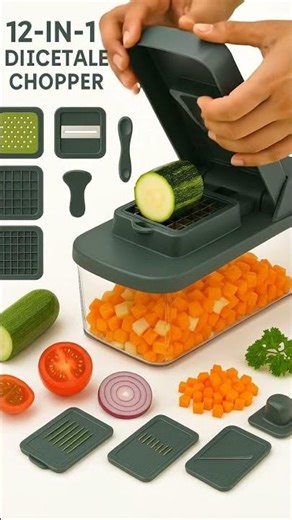 Too Many Kitchen Tools 12 in 1 Chopper