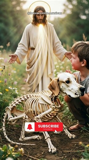 Jesus brings the dog back to life #jesus #bible #god #shorts #prayer #amen