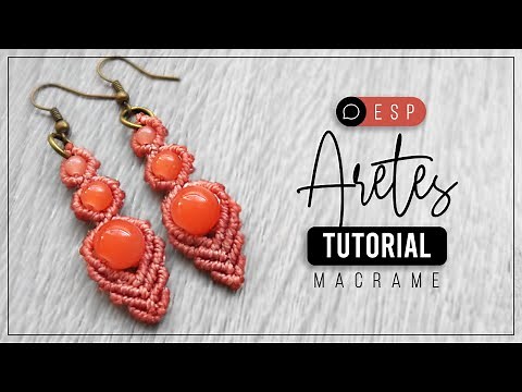 Aros Burbujas » 🧡 tutorial | como hacer aros de hilo | diy ● Macrame #182