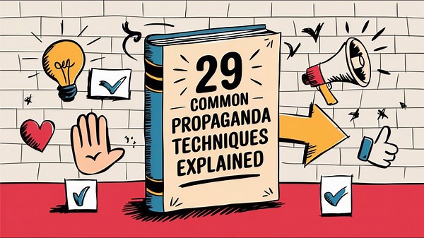 How propaganda works - 29 techniques explained
