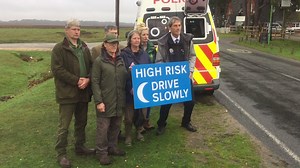 New Forest commoners and organisations are appealing to local drivers to slow down as the clocks go back. Please #add3minutes to your commute to help prevent the usual huge rise in animal deaths as darkness falls. Nearly 100 free-roaming animals were killed or injured in the New Forest last year. Help us spread the word by sharing this post, using the hashtag and taking your time this winter. Full info: http://ow.ly/73ad30g4koS Shared Forest Hampshire Constabulary Forestry Commission Woods and F