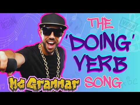 The Doing Verb Song | MC Grammar 🎤 | Educational Rap Songs for Kids 🎵