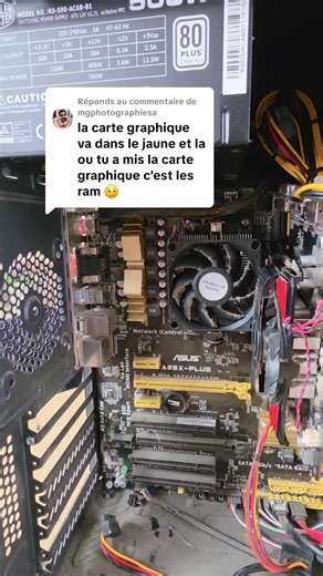 Réponse à @mgphotographiesa comment démonter la carte graphique svp ?