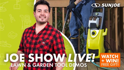 Watch Rinse off for the Spring with Sun Joe garden tools on Amazon Live