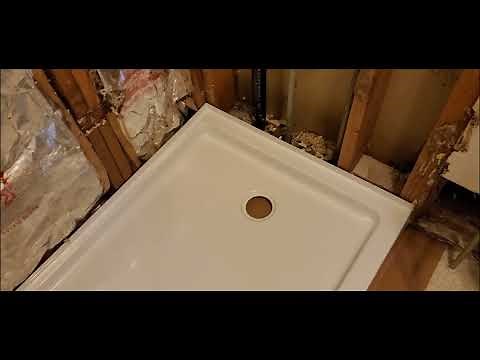 step by step how to install a Delta classic 400 shower pan