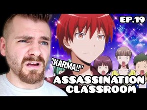 KARMA IS STRONGER?!!! | Assassination Classroom - Episode 19 | ANIME REACTION!