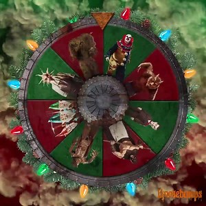 Spin the wheel to find out which Goosebumps monster you'll find under the tree this Christmas. | Goosebumps Movie