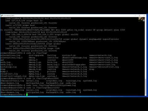 Rsyslog Server and Client - Ubuntu Server 20.04