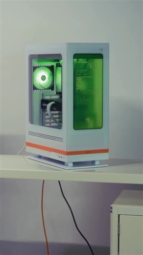 Ironside Computers on Instagram: "Terminal 1: our new retro-futuristic design, available now as a complete PC or standalone case."