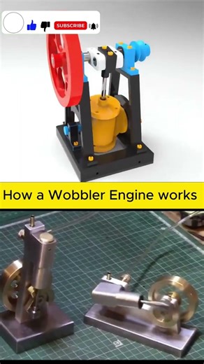 #MechanicalEngineering #PowerHammer #WobblerEngine #EngineeringProjects #MechLearning #shortvideo