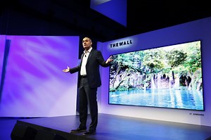 Samsung Unveils “The Wall,” the World’s First Modular MicroLED 146-inch TV