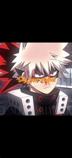 ICONIC BAKUGO LINES🧡💥💥💥