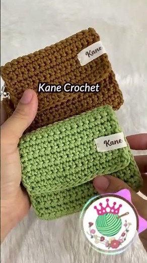 Easy!! Crochet Wallet Tutorial 👛 AA403