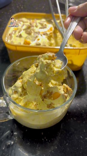 39M views · 841K reactions | Bagong cravings mo kapag natapos mo ‘tong video. Mango Graham Ice Cream! Madali pa sa Easy! | Tatay and Jayana | Facebook