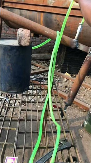 In process of plastic pyrolysis