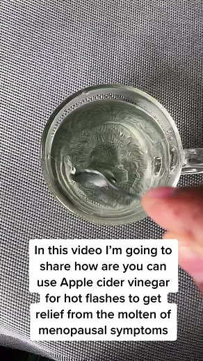 Relief from Hot Flashes Using Apple Cider Vinegar