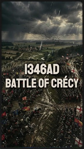Waking up in 1346AD: The Battle of Crécy | The Hundred Years' War #history #war #battle #fyp