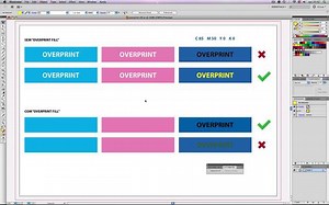 Tutorial Illustrator CS5 - Overprint Fill