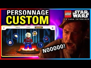 Oh, oh... 😓Créer son PERSONNAGE CUSTOM!? | LEGO Star Wars: La Saga Skywalker
