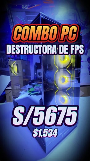 🔥 Rendimiento extremo para gaming AAA, streaming y creación de contenido con este poderoso combo Ryzen 5 9600X RTX 5070 de 12GB, ideal para jugar en ultra y trabajar sin límites por solo S/5,675 🎮⚡ Con 16GB DDR5 de alta velocidad y SSD NVMe Gen4 de 1TB, disfrutarás cargas instantáneas, multitarea fluida y excelente rendimiento en juegos competitivos, edición de video y diseño gráfico. Además, incluye fuente ASUS Prime 750W 80 Plus Bronze y case gamer con airflow ARGB para máxima estabilidad y 