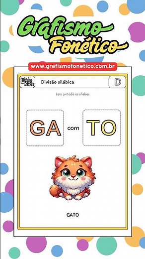Lista de palavras que rimam #kitgrafismofonetico