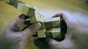 Puzzle made in Indonesia 木の立体パズル組み立て方 HowTo