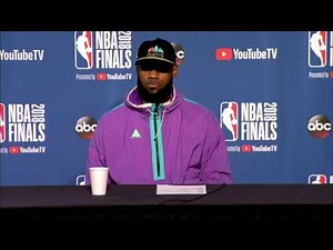 LeBron James Postgame interview | NBA Finals Game 3