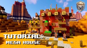 Minecraft Tutorial: How to Build a Badlands and Mesa Starter House