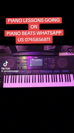 piano lesson and piano beats