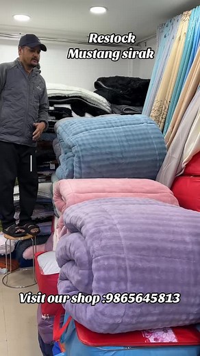 1K views · 330 reactions | New arrivals sirak #sirak #wintersale #mustangsirak#homedecor #furnishing #allovernepaldelivery️ #onlineshopping #bedroomdecor #goviral #goviral #goviral #interiordecor #foryou #reels | Fashion Nepal Pvt.Ltd | Facebook