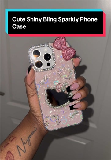 I had to get it , it’s just too cute 😍🤭 #iphonecase #iphone16promax #blingphonecase #sparklyphonecase #girlythings