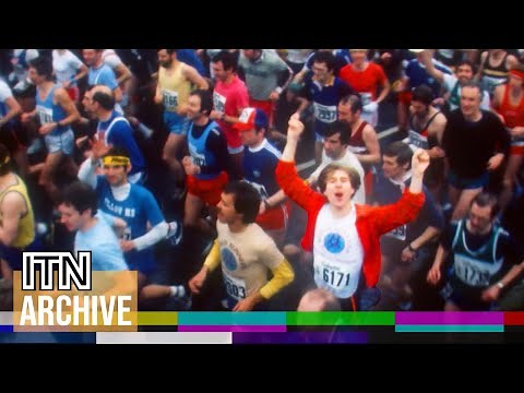 Fabulously 80s London Marathon Footage (1981)