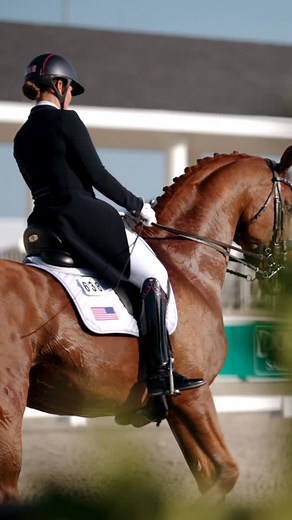 So happy to be back in the ring with First Apple this week scoring a 73.5% in the GP! He gave me some of the best Piaffe and Pirouettes in the ring ever! Thank you to @wltubman and @danielbachmannandersen for the coaching and @marin__roth for all the help with him this weekend! Thanks to owners @summitfarmequestrian for the continued trust and support 🍎❤️🍎❤️🍎 | Sarah Lockman