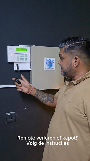 Wat moet u doen als uw alarm remote is verloren? | N.V. Profession Electronics & Security Systems