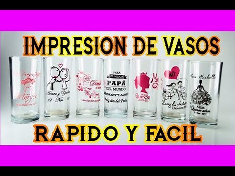 COMO IMPRIMIR VASOS CON SERIGRAFIA