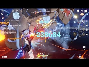 C1 Ganyu: "What is cryo res?" Bottom-Half Speedrun 140s Continuous (6.1/Luna2 Abyss)