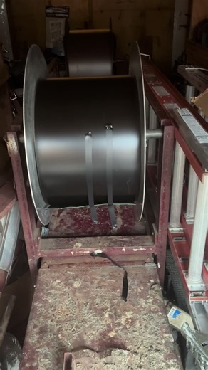 Johnson & Son Gandyman Services showing off the Vevor raptor leaf guard #spring #gutterguard#vevor